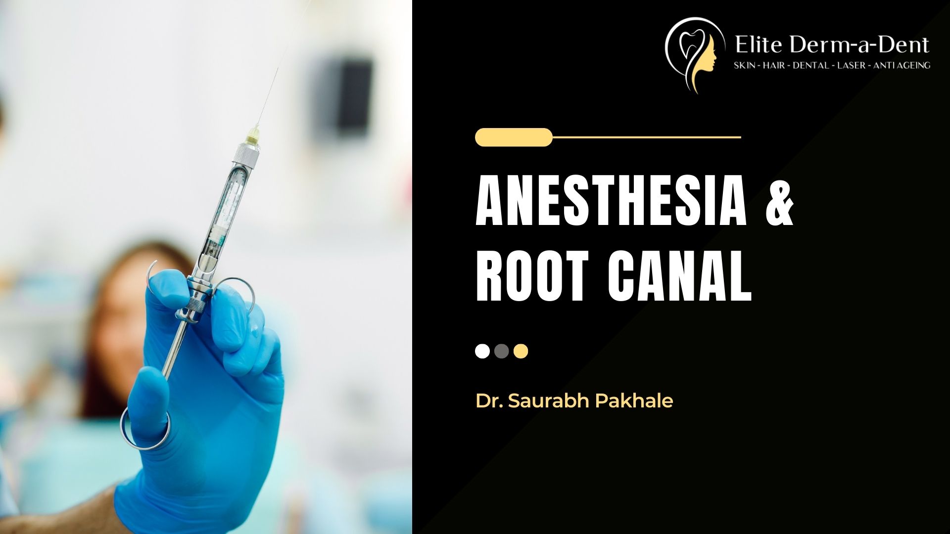 Anesthesia and Root Canals